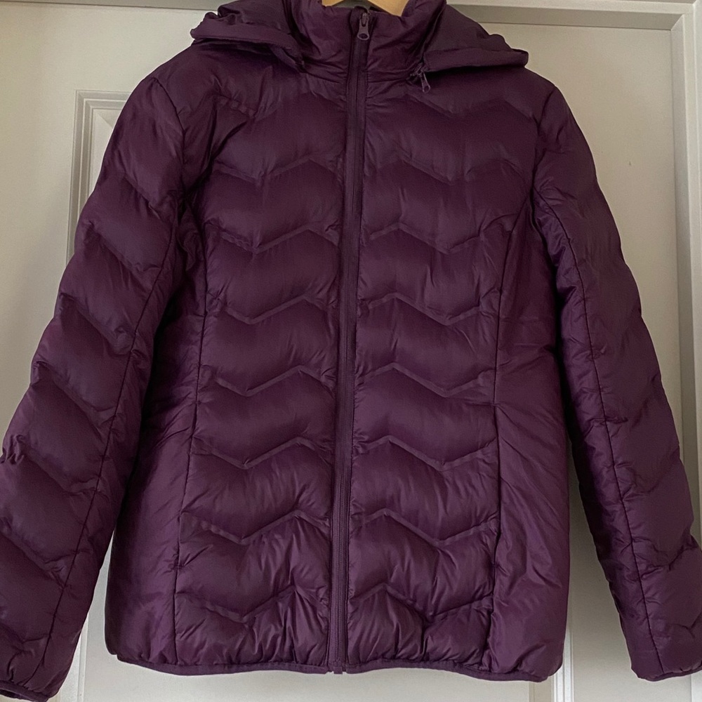 Puffy Purple Medium Weight Jacket - image 2
